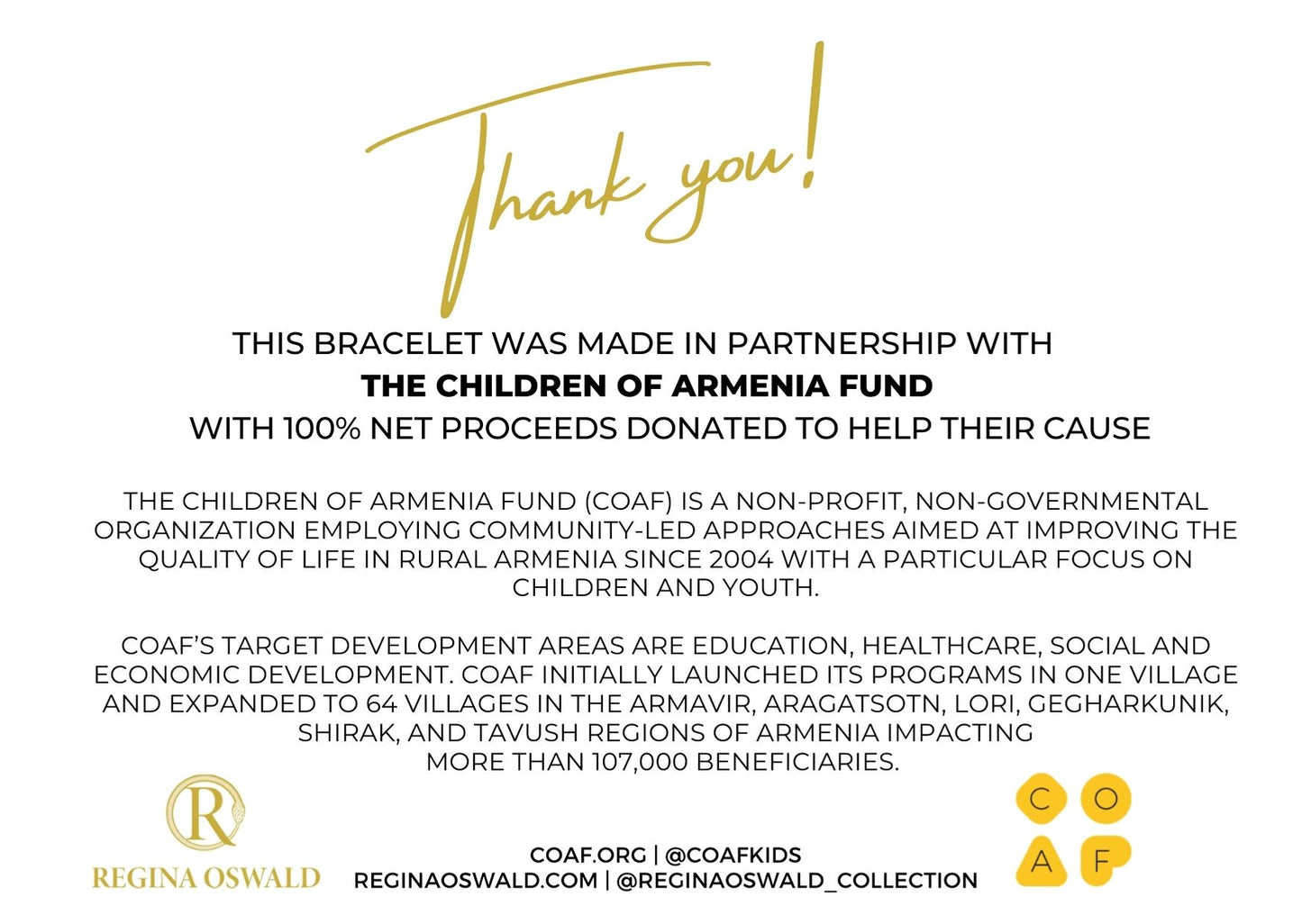 Garnet Bracelet With Silver Coin Charm / Benefits The Children Of Armenia Fund