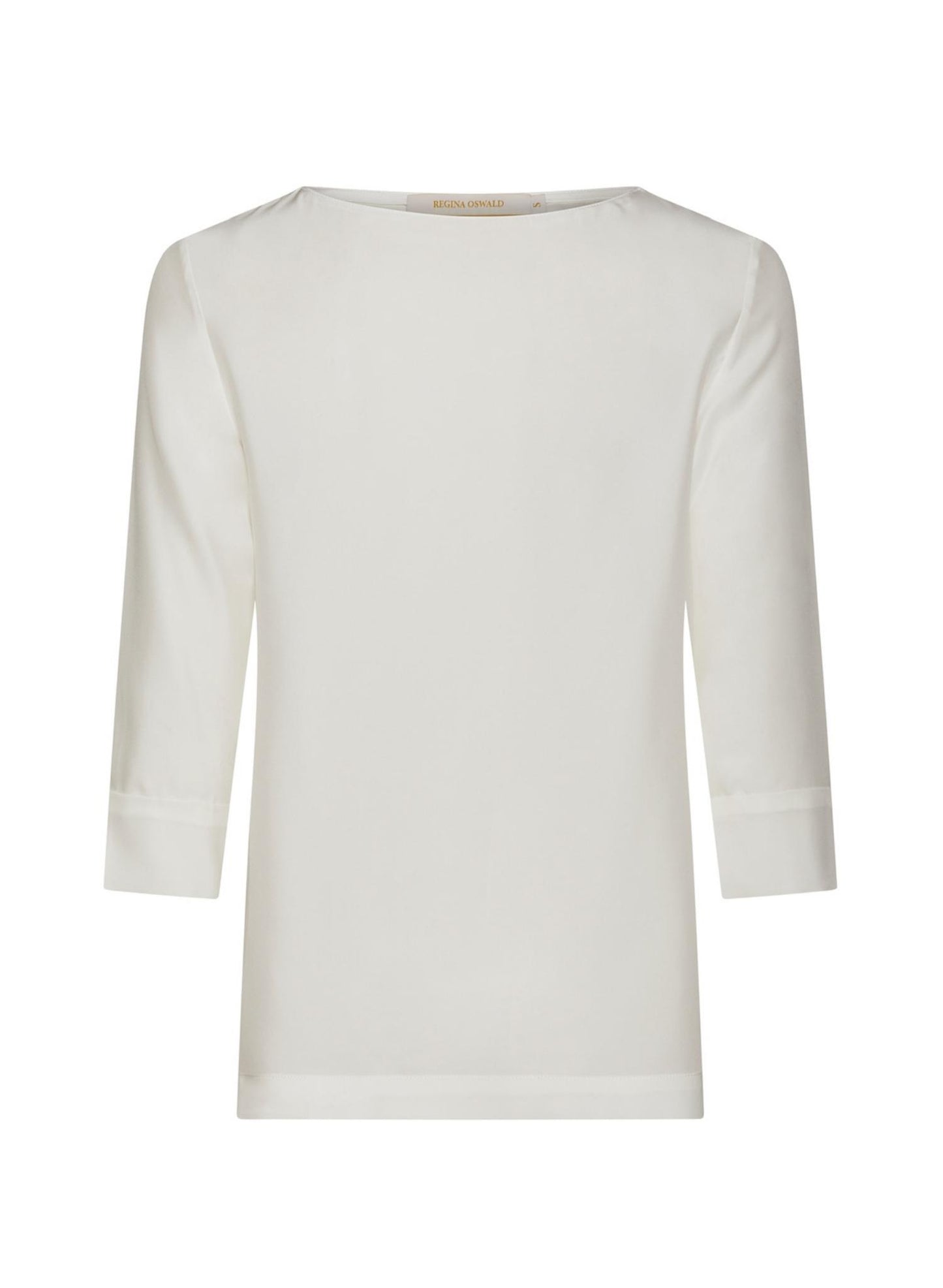 Womens White 3/4 Sleeve Blouse 